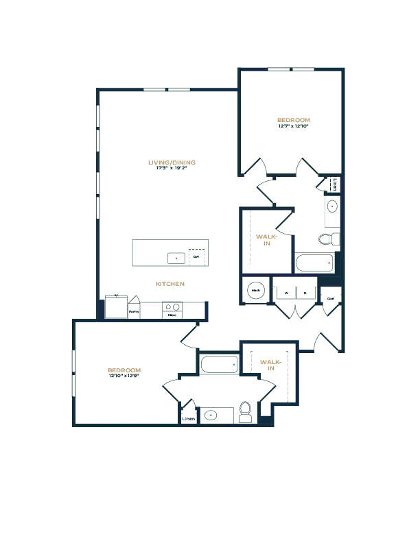 B2 Essential 638 floor plan
